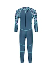 Mountain Warehouse Blue Printed Full Wetsuit - Image 3 of 5