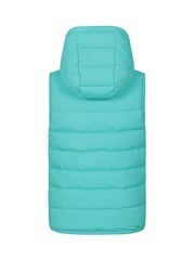 Mountain Warehouse Blue Rocko Kids Water Resistant Hooded Padded Jacket - Image 3 of 4