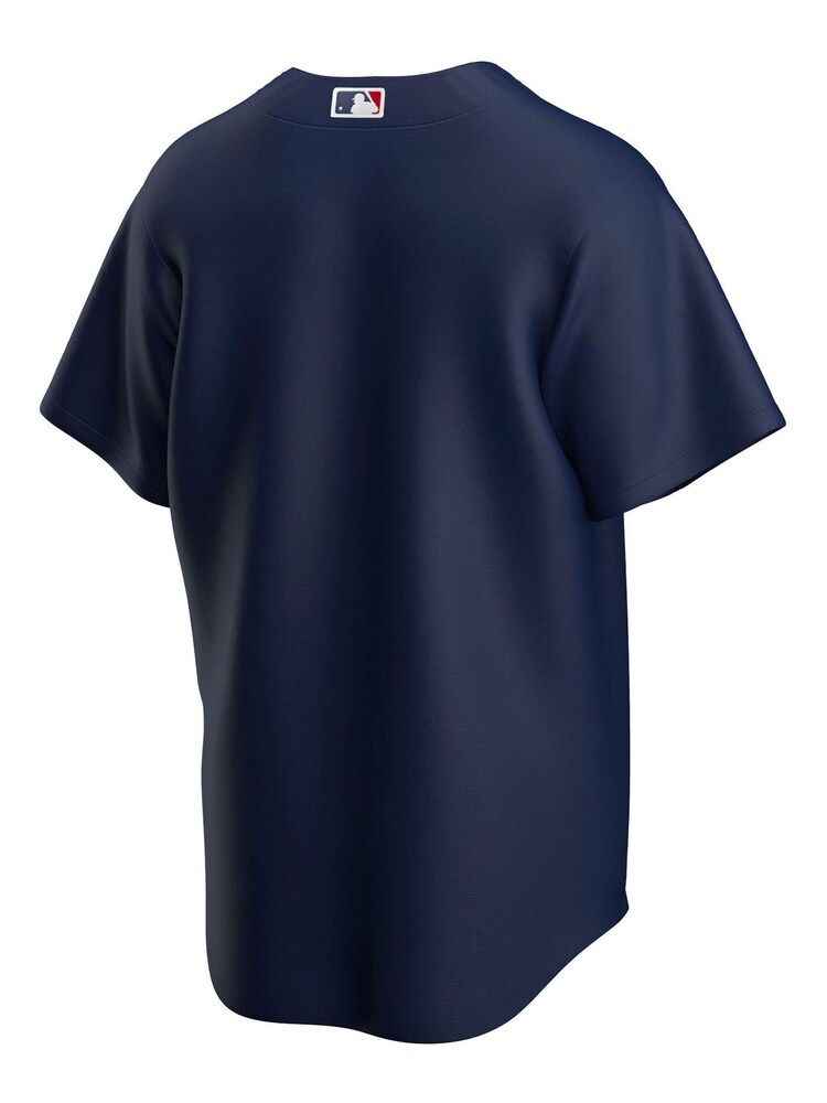 Nike Navy Blue Boston Red Sox Official Replica Alternate Jersey - Image 3 of 3 Nike Navy Blue Boston Red Sox Official Replica Alternate Jersey - Image 3 of 3