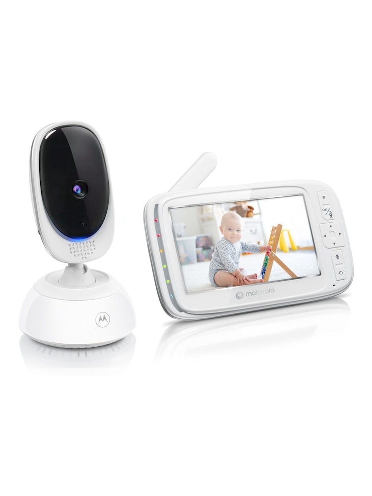 Motorola White VM75 5inch Video Pan and Tilt Baby Monitor - Image 5 of 5 Motorola White VM75 5inch Video Pan and Tilt Baby Monitor - Image 5 of 5