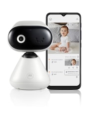Motorola White PIP1000 5inch Video Smart Baby Monitor - Image 1 of 6