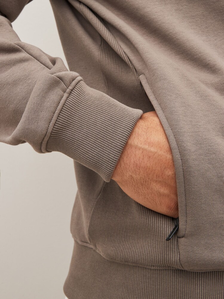 Light Brown Utility Crew Sweatshirt - Image 7 of 7