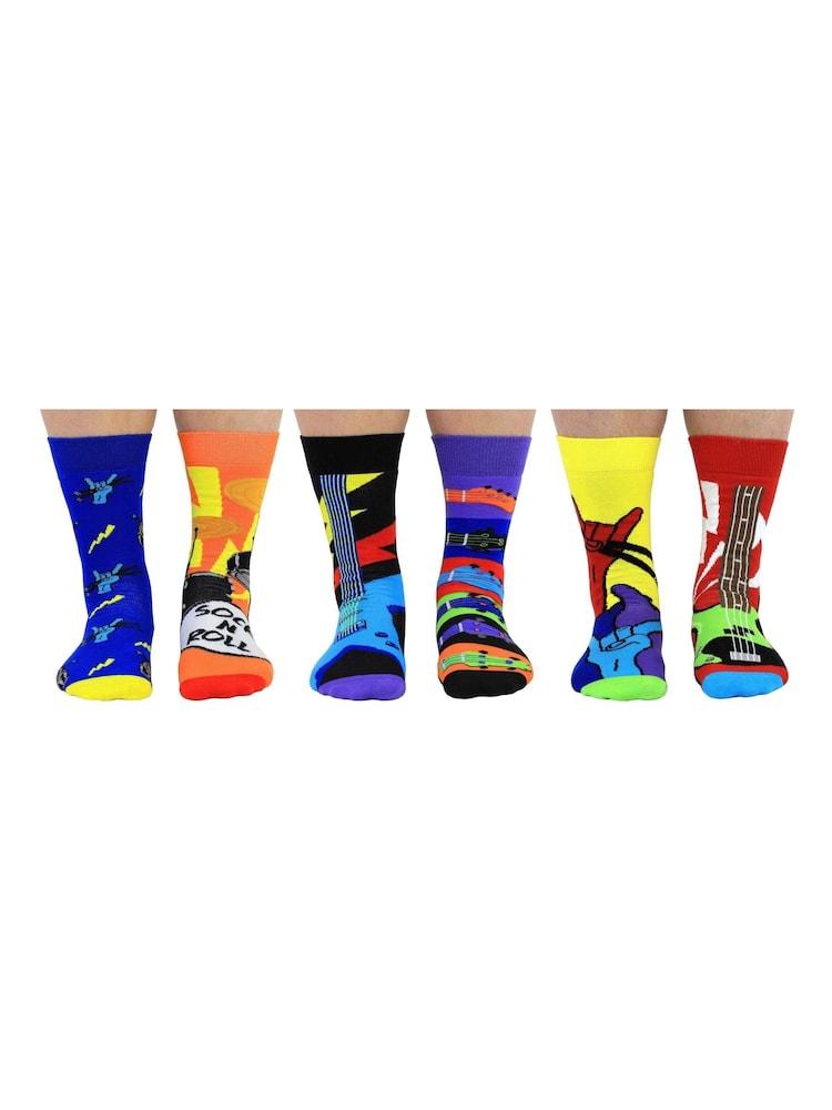 United Odd Socks Multi Rock & Roll Sock n Roll Socks - Image 2 of 3