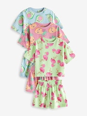 Pastel Prints Short Pyjamas 3 Pack (3-16yrs) - Image 4 of 5
