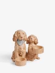 Set of 2 Natural Cooper the Spaniel and Friends Tealight Candle Holder - Image 3 of 5