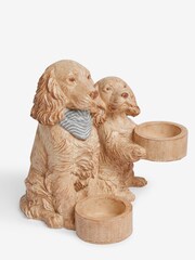 Set of 2 Natural Cooper the Spaniel and Friends Tealight Candle Holder - Image 5 of 5