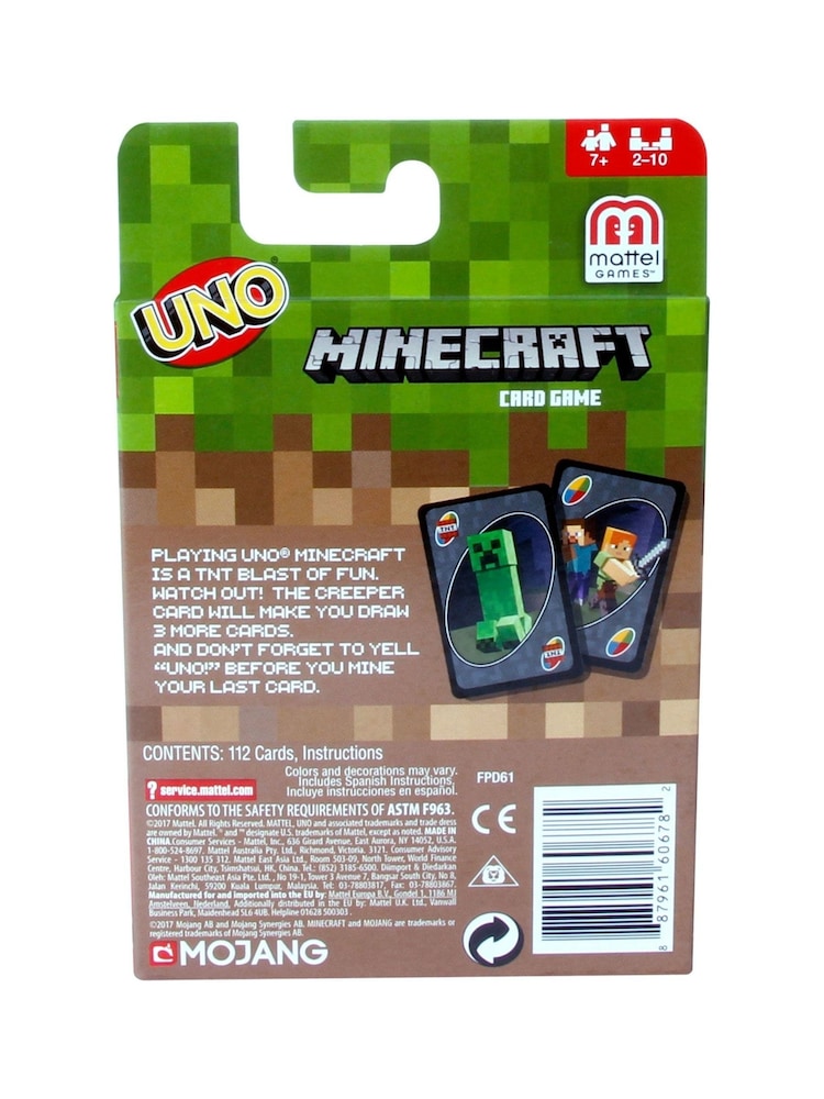 UNO Minecraft Card Game - Image 3 of 3