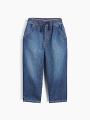 Gap Dark Wash Pull On Baggy Jeans (6mths-5yrs) - Image 2 of 4