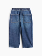 Gap Dark Wash Pull On Baggy Jeans (6mths-5yrs) - Image 3 of 4