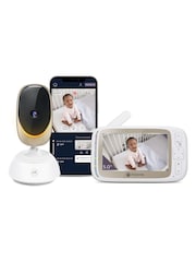 Motorola White VM85 5inch Video Smart Baby Monitor - Image 3 of 6
