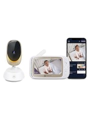Motorola White VM85 5inch Video Smart Baby Monitor - Image 5 of 6