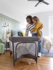 Joie Grey Amigo Travel Cot - Image 1 of 6