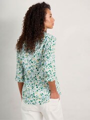 Seasalt Cornwall White Larissa Shirt - Image 2 of 5