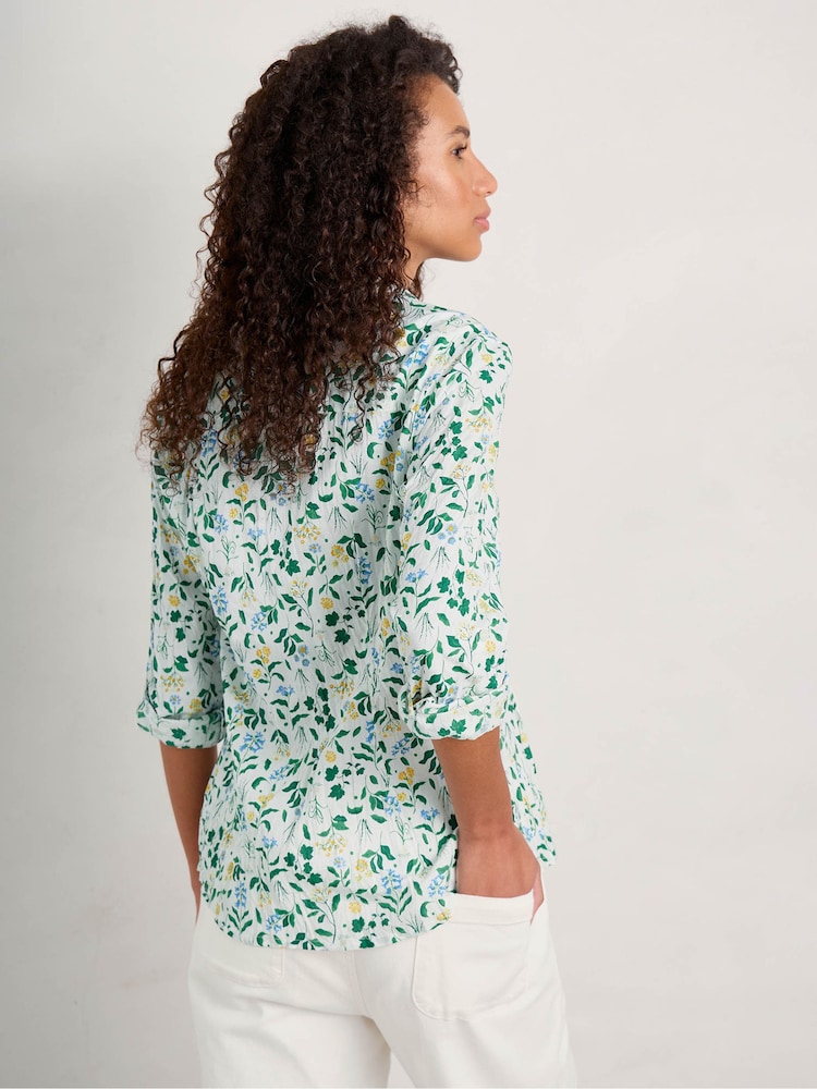 Seasalt Cornwall White Larissa Shirt - Image 2 of 5