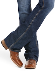 Ariat Blue R.E.A.L. Perfect Rise Stretch Rosa Boot Cut Jeans - Image 4 of 6
