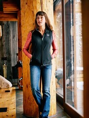 Ariat Blue R.E.A.L. Perfect Rise Stretch Rosa Boot Cut Jeans - Image 5 of 6