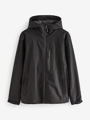 Black Waterproof Hooded Jacket - Image 10 of 14