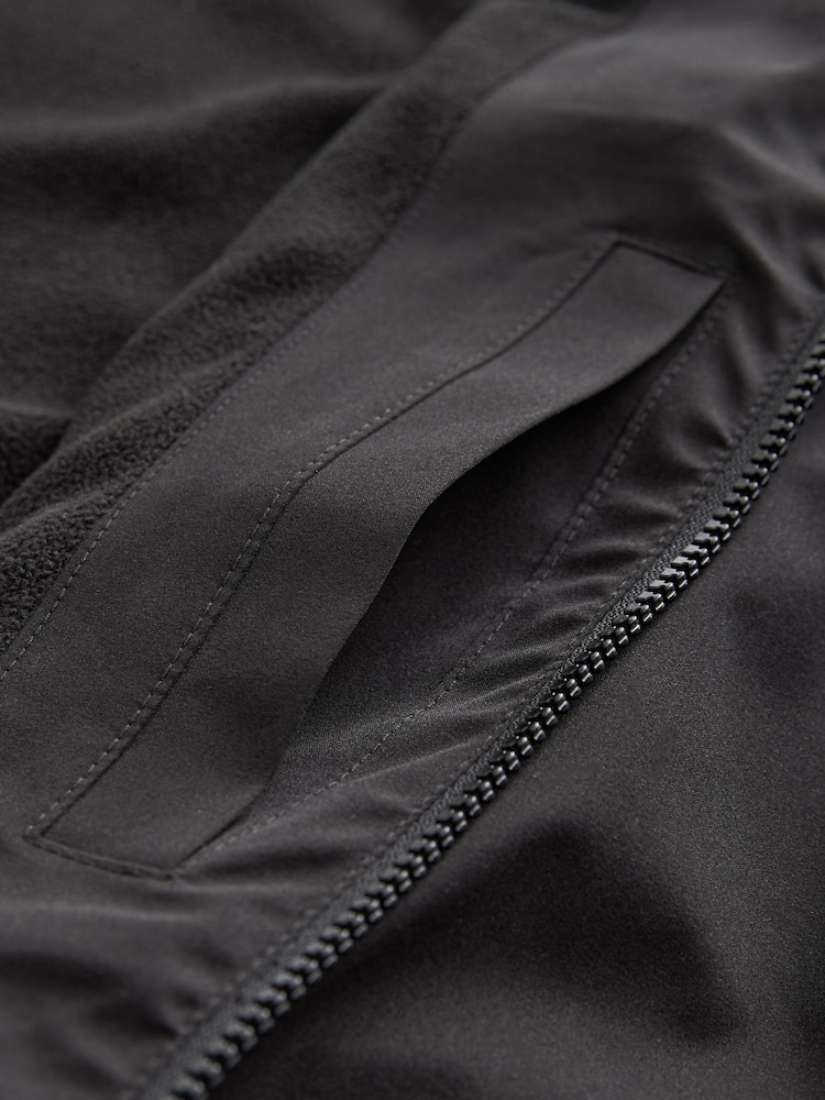 Black Waterproof Hooded Jacket - Image 13 of 14