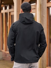 Black Waterproof Hooded Jacket - Image 3 of 14