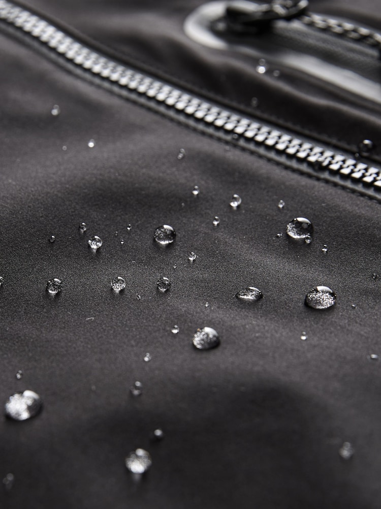 Black Waterproof Hooded Jacket - Image 5 of 14