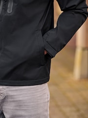 Black Waterproof Hooded Jacket - Image 8 of 14