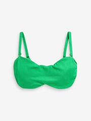 Green Bandeau Top Bella DD+ Bikini Top - Image 4 of 4