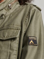 Grün - Superdry Vintage M65 Jacke - Bild 5 von 7