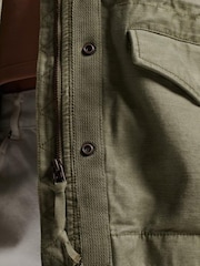 Grün - Superdry Vintage M65 Jacke - Bild 7 von 7