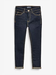 Rinse Skinny Fit Mega Stretch Adjustable Waist Jeans (3-16yrs) - Image 4 of 6
