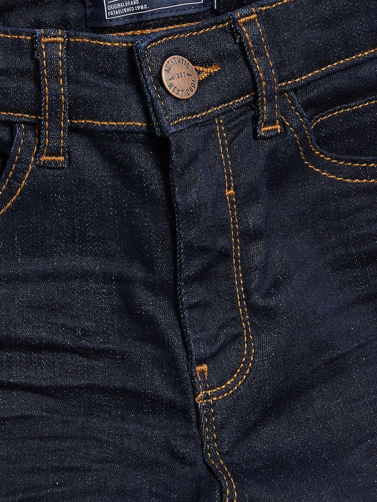 Rinse Skinny Fit Mega Stretch Adjustable Waist Jeans (3-16yrs) - Image 6 of 6