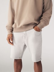 Stone Garment Dye Denim Shorts - Image 1 of 8