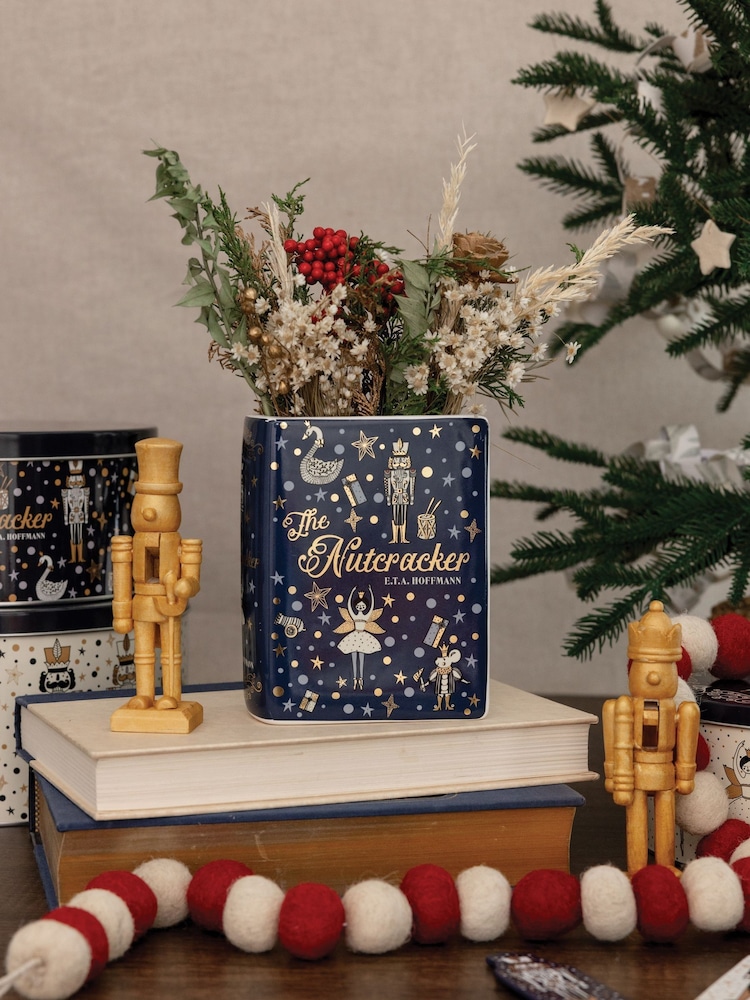 Steel Mill and Co. Multi The Nutcracker Small Book Vase - Image 1 of 4 Steel Mill and Co. Multi The Nutcracker Small Book Vase - Image 1 of 4