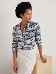 Seasalt Cornwall Blue Larissa Shirt - Image 1 of 5