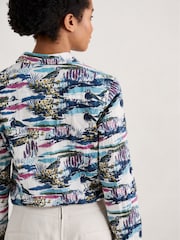 Seasalt Cornwall Blue Larissa Shirt - Image 3 of 5