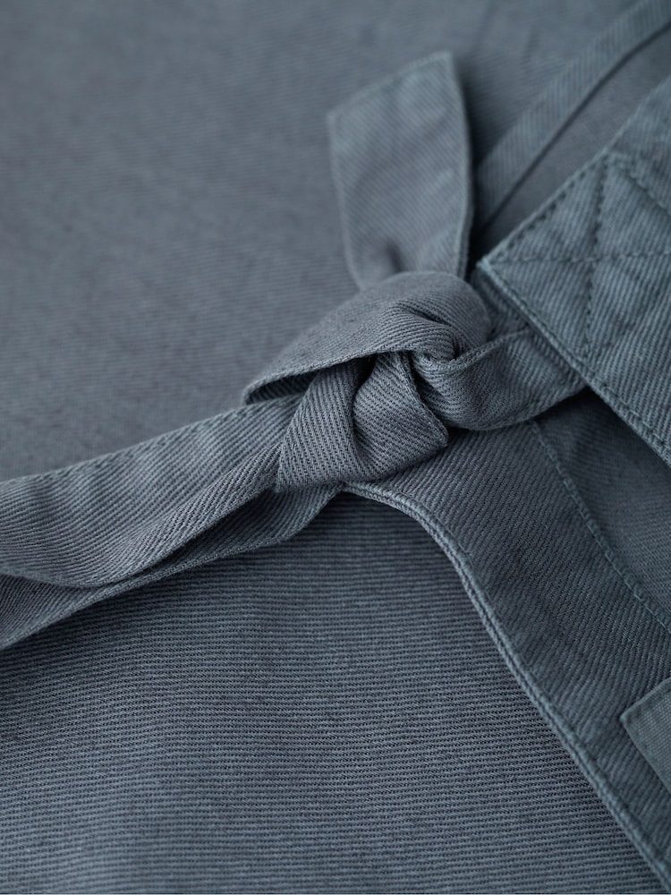 Seasalt Cornwall Grey Heather Bell Tie Strap Jumpsuit - Image 5 of 5