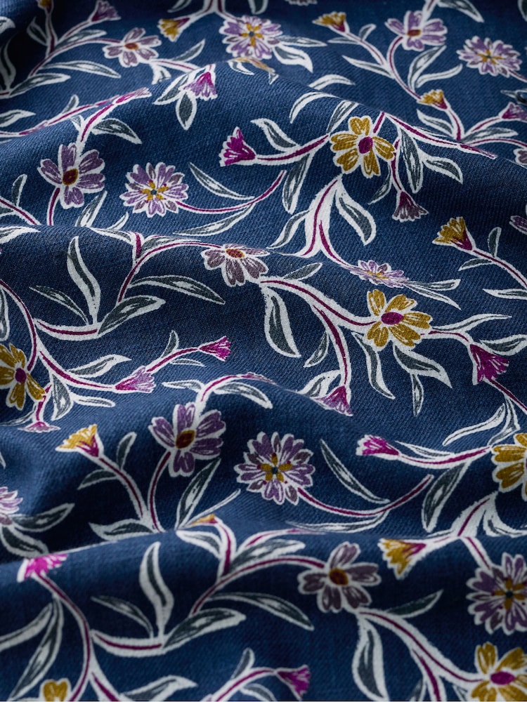 Seasalt Cornwall Blue Curves Flow Tunic - Image 5 of 5