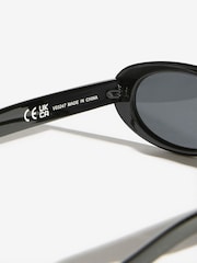 Friends Like These Black 2 Pack Round Slim Sunglasses - Image 4 of 8