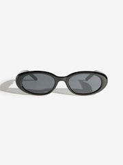 Friends Like These Black 2 Pack Round Slim Sunglasses - Image 5 of 8