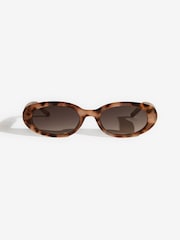 Friends Like These Black 2 Pack Round Slim Sunglasses - Image 8 of 8