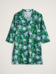 Seasalt Cornwall Green Curves Flow Tunic - Image 4 of 5