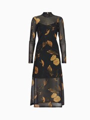 AllSaints Natural Hanna Aretha Dress - Image 1 of 1