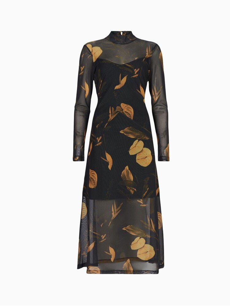 AllSaints Natural Hanna Aretha Dress - Image 1 of 1