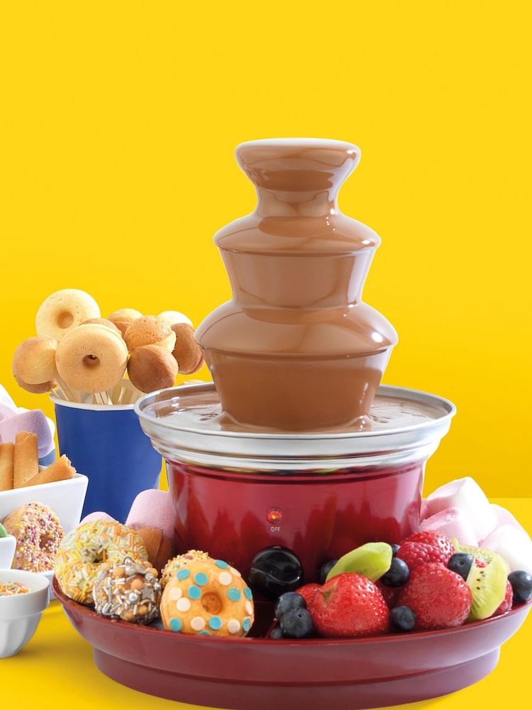 Giles & Posner Red 3 Tier Chocolate Fountain - Image 1 of 4