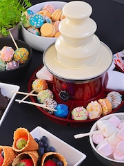 Giles & Posner Red 3 Tier Chocolate Fountain - Image 2 of 4