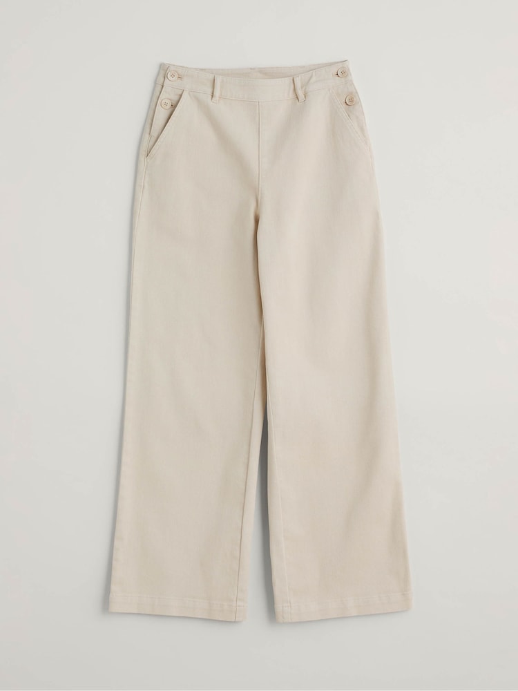 Seasalt Cornwall Natural Hannafore View Trousers - Image 5 of 5 Seasalt Cornwall Natural Hannafore View Trousers - Image 5 of 5