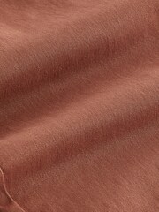 Rust Brown Stretch Chino Trousers - Image 8 of 9