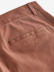 Rust Brown Stretch Chino Trousers - Image 9 of 9