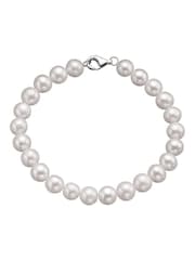Beaverbrooks Silver Freshwater Pearl Bracelet - Image 1 of 3
