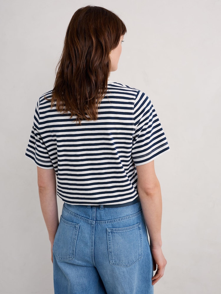 Azul/blanco - Camiseta Copseland de Seasalt Cornwall - Imagen 2 de 5