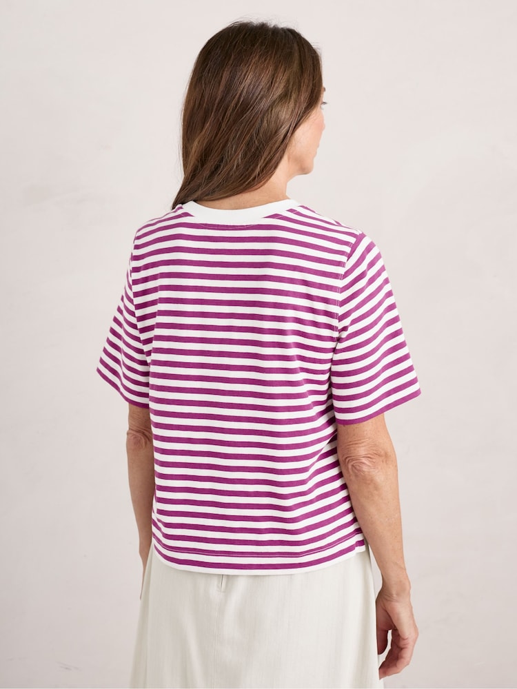 Seasalt Cornwall Pink Copseland T-Shirt - Image 1 of 4